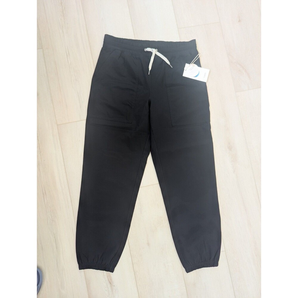 NWT Vuori Miles Jogger Pants Women's Size Small Black Performance Stretch Active